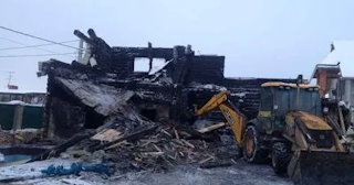 Демонтаж сгоревших зданий в Сафоново | Сварной-Сфн - снос после пожара от 1026 рублей