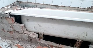 Демонтаж ванной комнаты в Сафоново - стоимость работ от 821 руб. | Сварной-Сфн